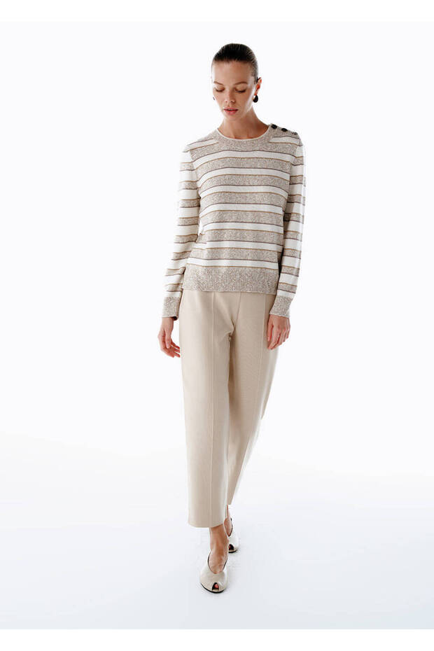 Triko Pantolon Bej - 3