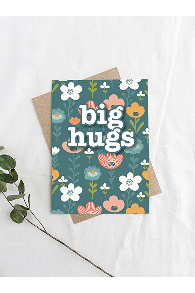 Big hugs, Feel Good Greeting Card