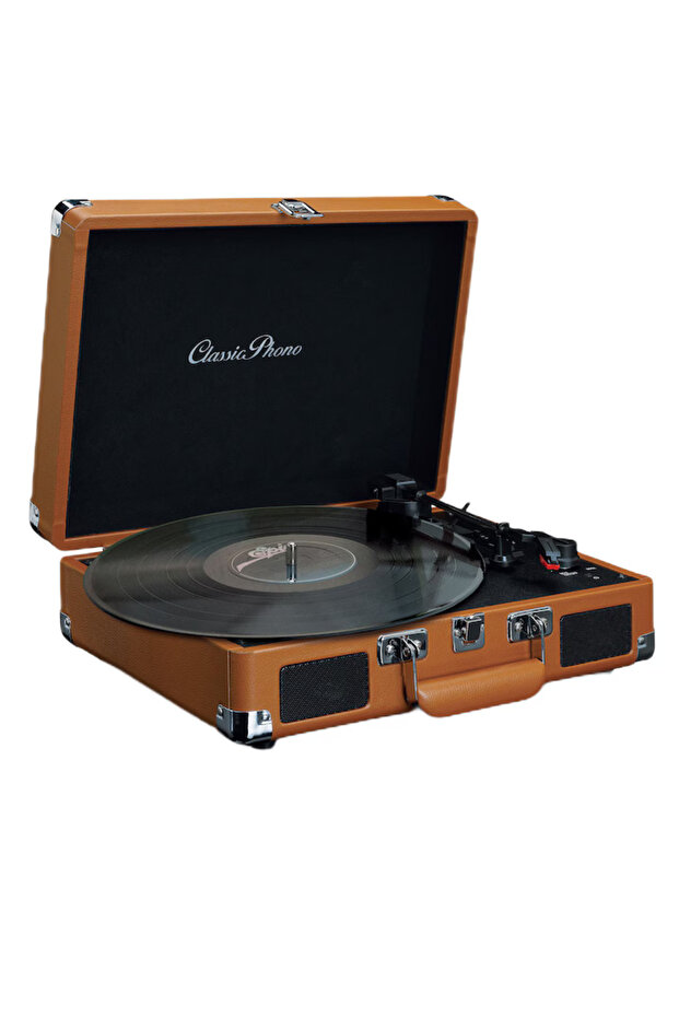 Pick-up TT-10BN, difuzoare integrate, RCA, 3,5 mm, AUX, 3 viteze, negru - 2