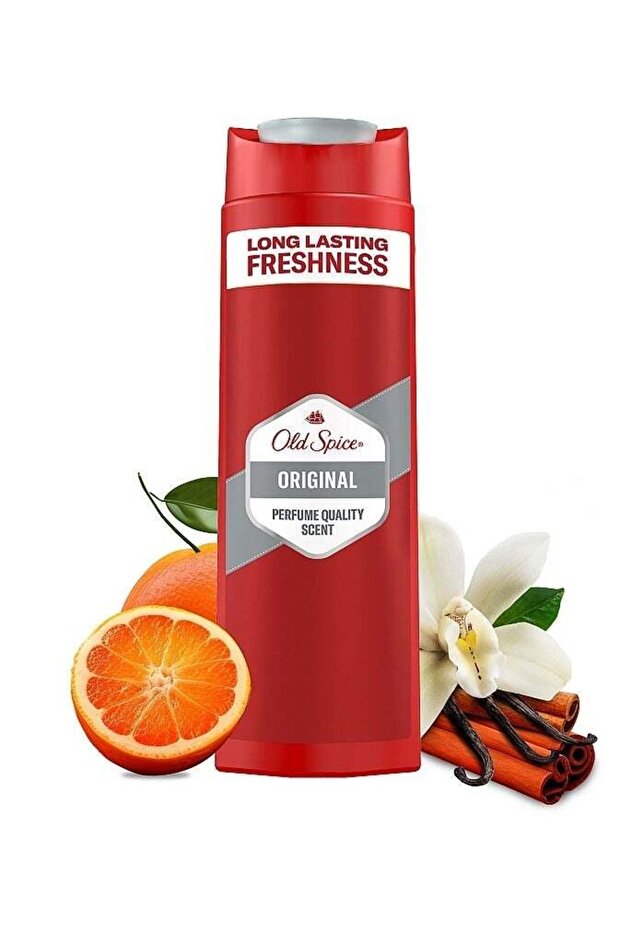 Original Shower Gel 3in1 For Body Face and Hair 400ml