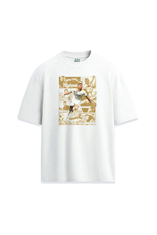 Kylian Mbappe Special Design Printed Unisex Relaxed T-Shirt