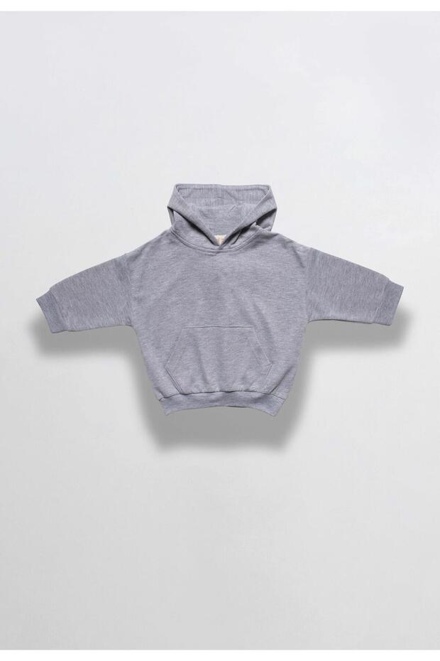 Oversized Tracksuit Theme Hooded Sweatshirt