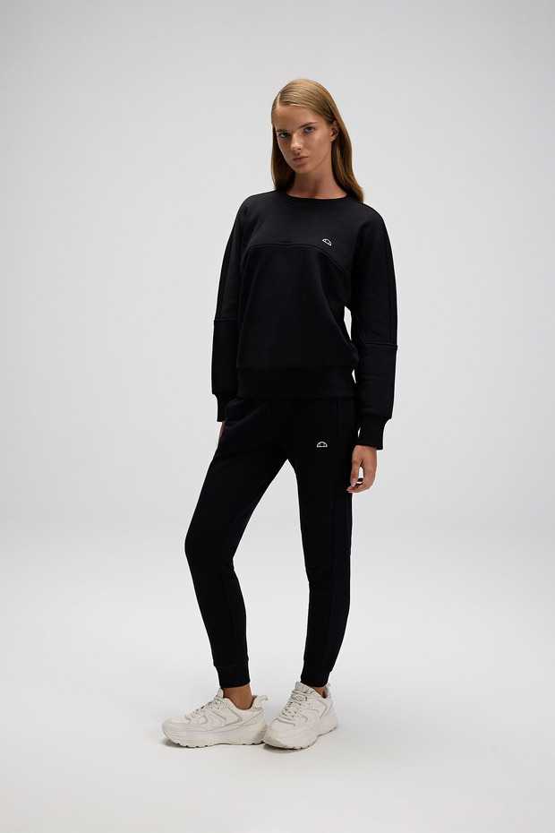 Kadın Sweatshirt EF567-BK - 3