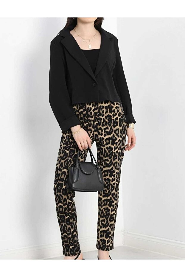 blazer ceket siyah - 6