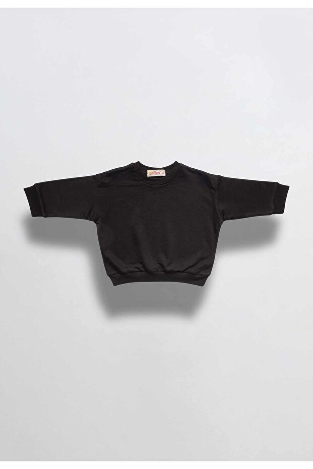 Oversıze Eşofman Theme Sweatshırt - 1