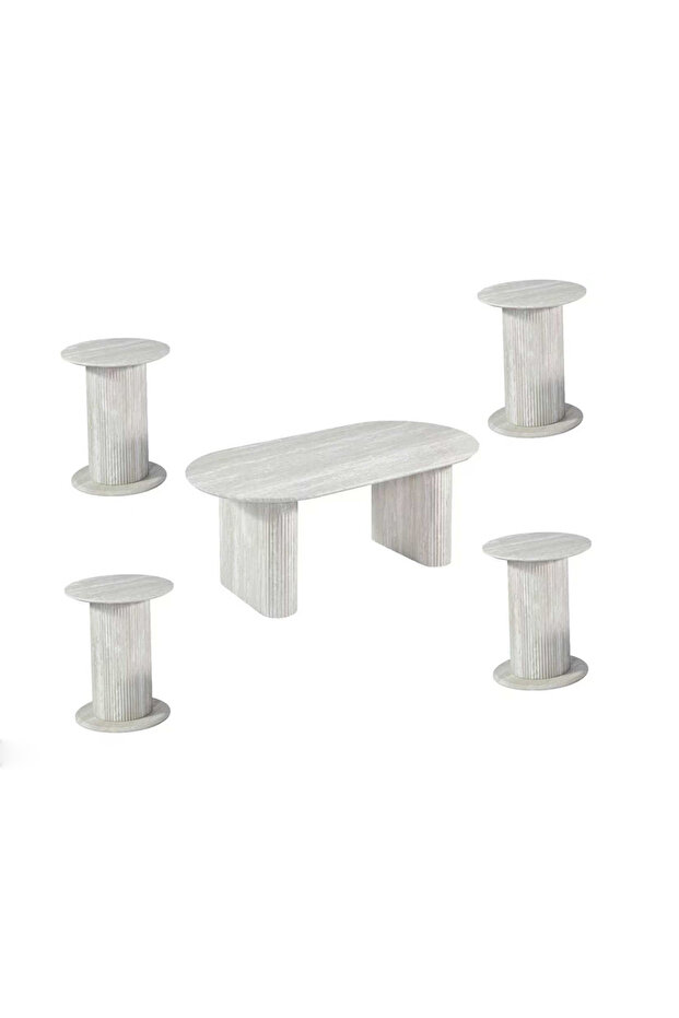 4+1 service tables with a unique and distinctive design - 1