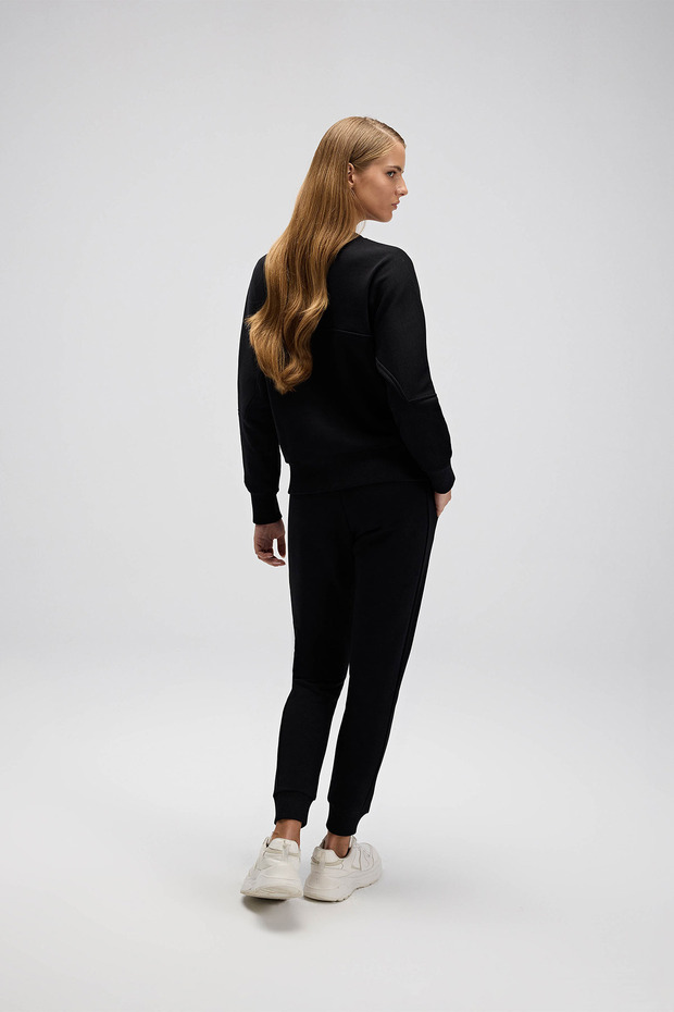 Kadın Sweatshirt EF567-BK - 4