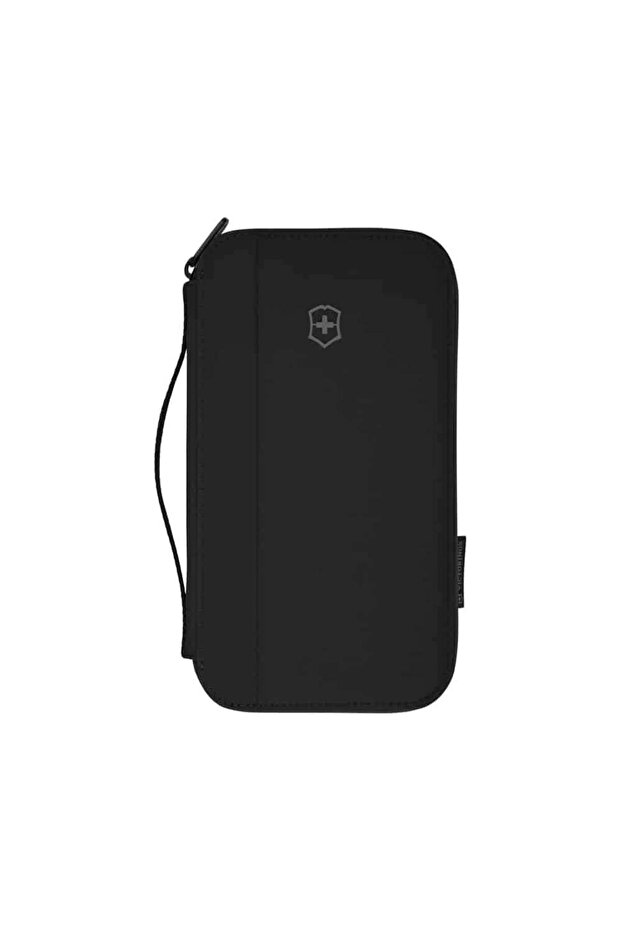 653371 Travel Essential Portfolio Wallet, Black