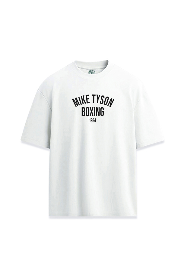 Mike Tyson Boxing 1984 Printed Unisex Relaxed T-Shirt