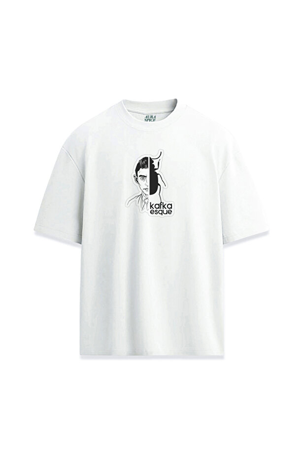 Franz Kafka Kafkaesque Design Printed Unisex T-Shirt