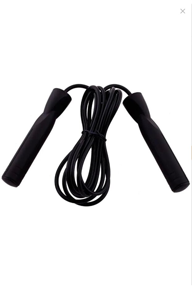 Jr-080 Jump Rope 2.75 Meters with Bearing Black