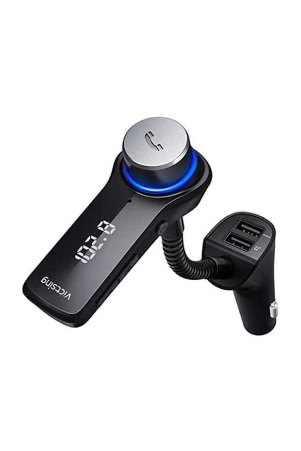 Bluetooth FM Transmitter for Car, Black