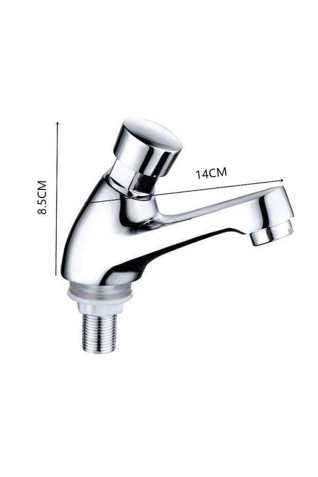 Basin mixer with timer - 3