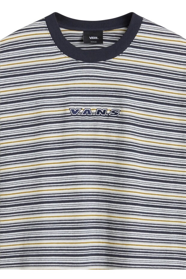 Cameron Stripe SS Knit Mars Tişört - 6