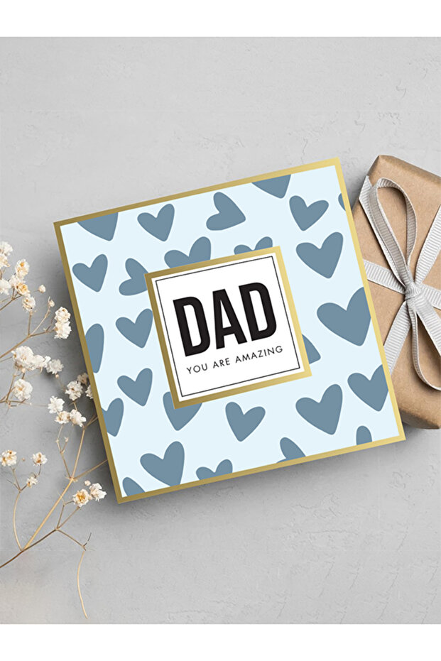 Dad You are Amazing UV Greeting Card