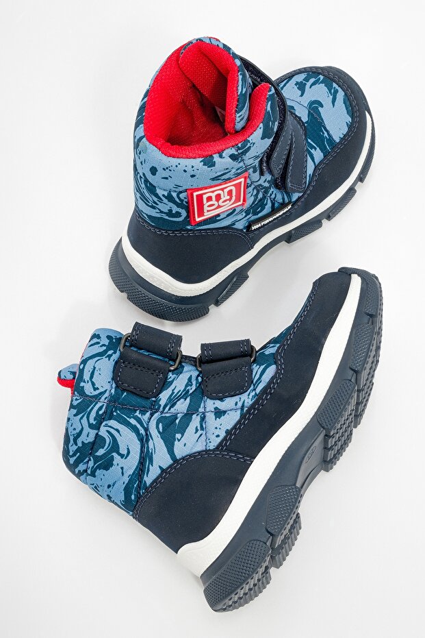 Erkek Çocuk Lacivert Su Geçirmez Anatomik Günlük Bot - 4