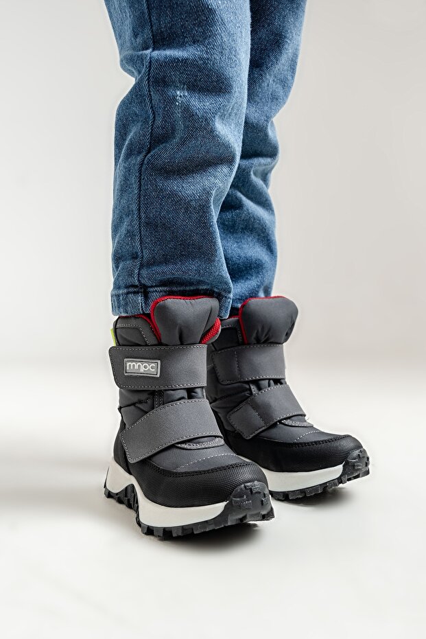 Erkek Çocuk Gri Su Geçirmez Anatomik Günlük Bot - 2