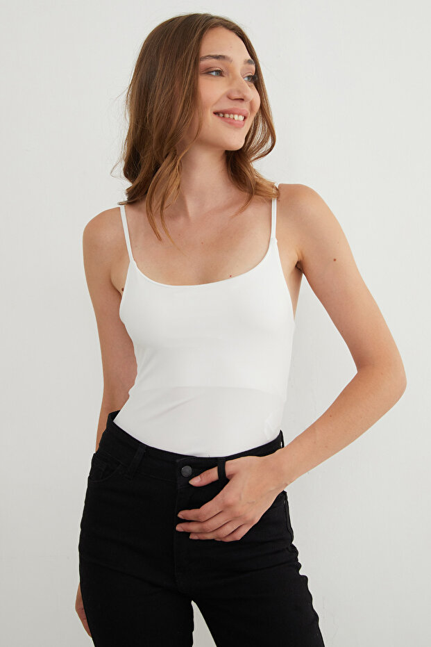 Basic İp Askılı Çıtçıtlı Body - 2
