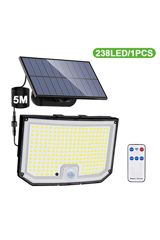 238LED-1PC 238/328 LED Solar Lamp Outdoor 348Wall Lamp IP65 Waterproof Spotlights Lamp Motion Sensor