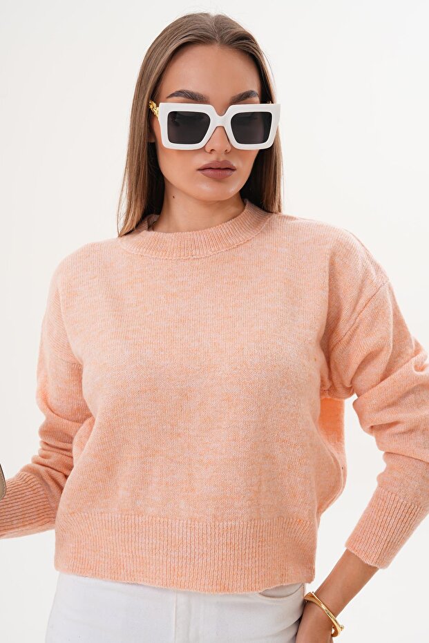 Kadın Bisiklet Yaka Triko Örme Kazak 255292 - - 2