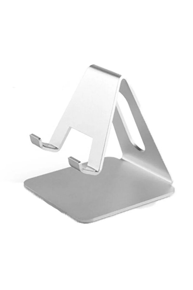 C Desktop Metal Mobile Phone Stand Universal Lazy Tablet Dock for All Smartphone iPhone Xiaomi iPad. - 1