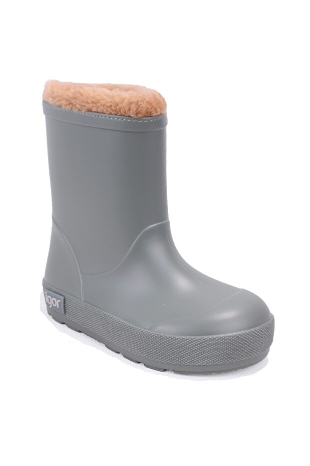 W10306 Yogi Borreguito Green Daily Boys' Rain Boots