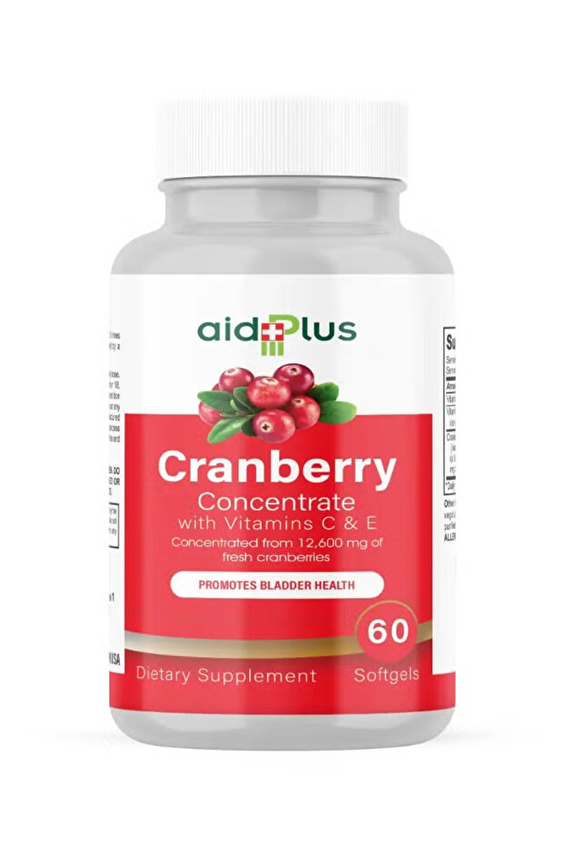 Cranberry Concentrate with Vitamins C & E 60s - 1
