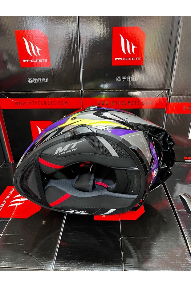 Helmets Thunder 4 Sv b2 kask (+1 şeffaf vizörlü) - 4