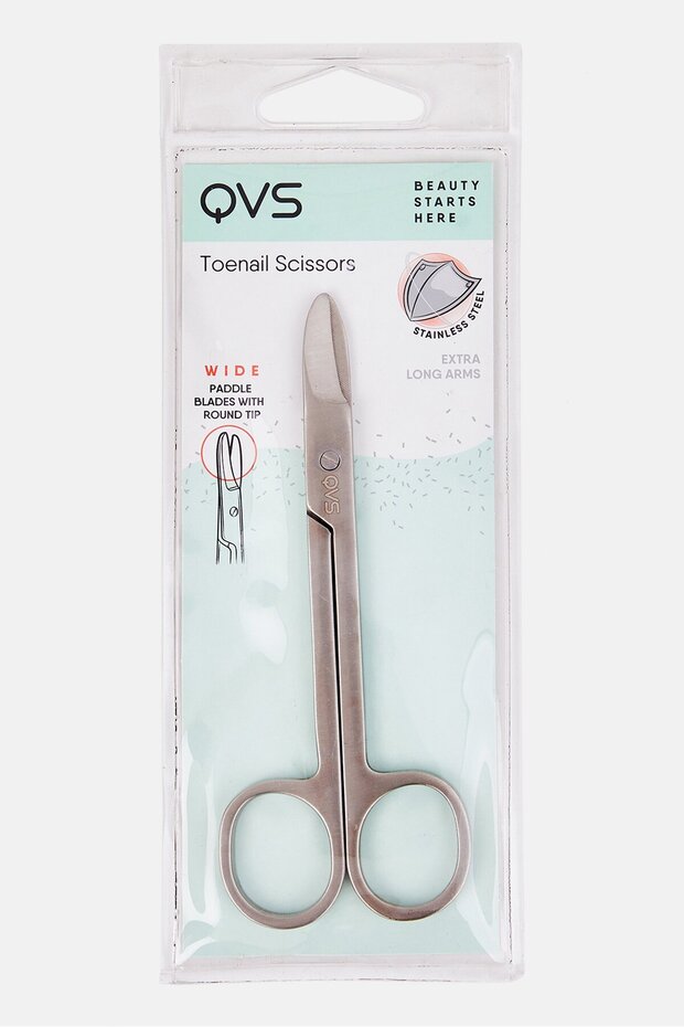 مقص أظافر القدم، فضي - 1