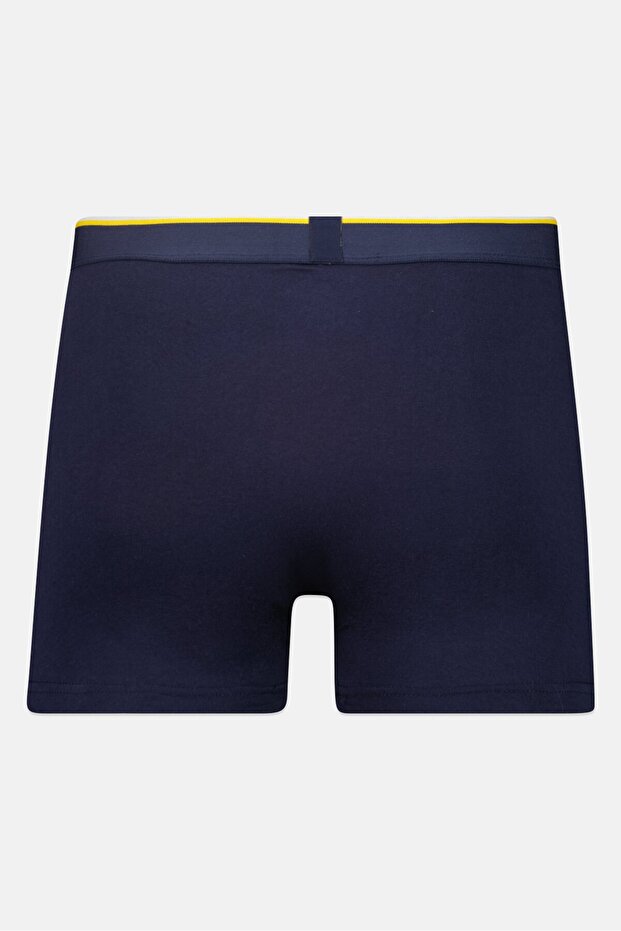 مجموعة من 3 سراويل داخلية بشعار العلامة التجارية للرجال، متعددة الألوان - 2