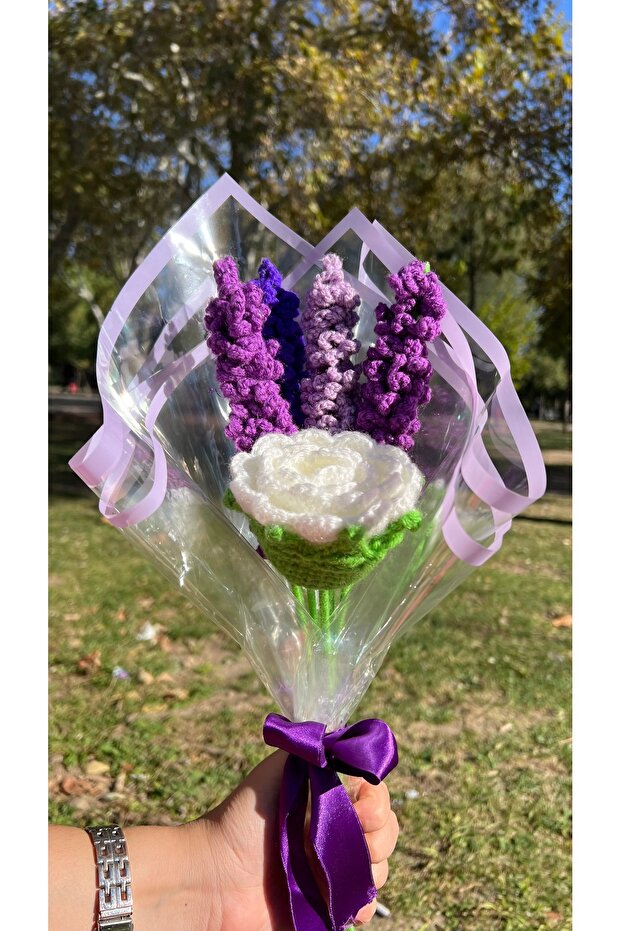 ÖRGÜ ÇİÇEK BUKETİ - 3