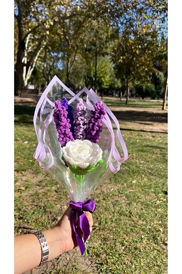 ÖRGÜ ÇİÇEK BUKETİ - 1