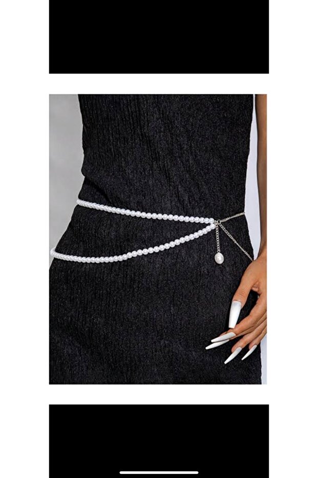 Handmade Pearl Belt Accessory