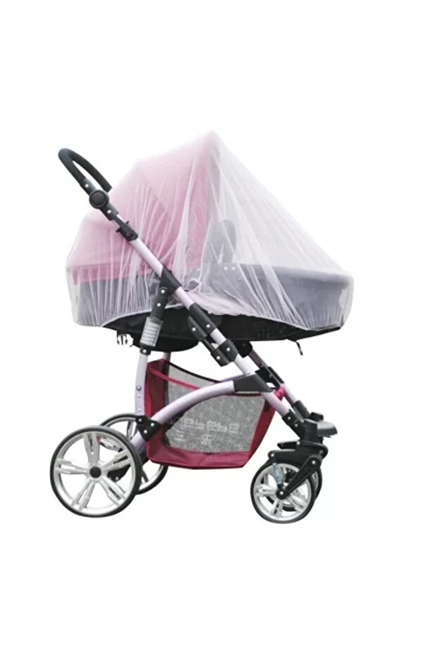 Elastická moskytiéra do kočárku, 140 cm - 2