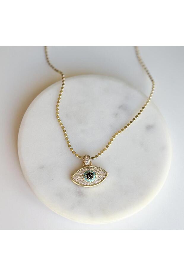 Çelik Nazar Kolye - 2