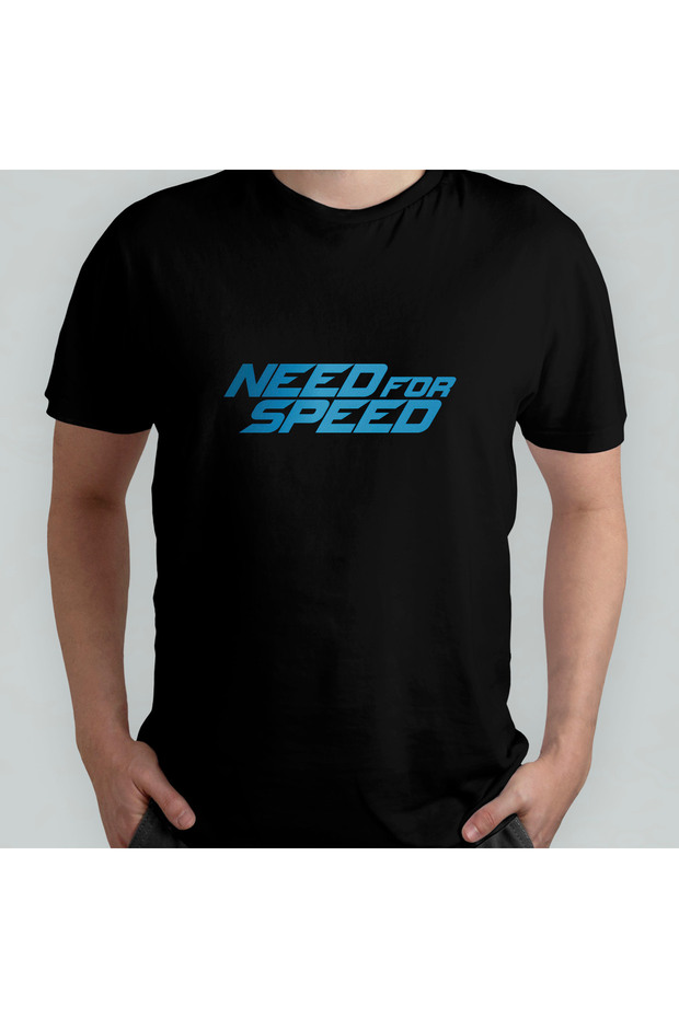 Need for Speed Unisex 100% Cotton Crew Neck T-Shirt Model 1