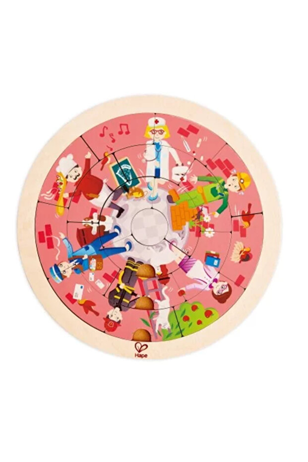 Kulaté puzzle se dvěma stranami - 2