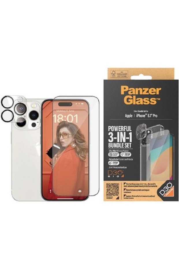 مجموعة واقي الشاشة + واقي عدسة الكاميرا لهاتف ذكي - 2