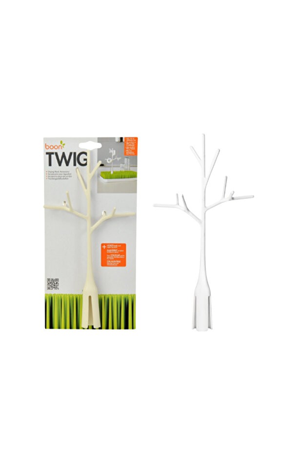 بون - ملحق رف التجفيف تويج أبيض - 1