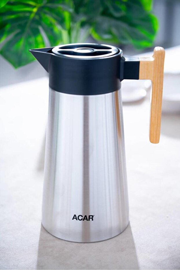 KARAT X SERİSİ BAMBU SAPLI TERMOS 2LT - 1