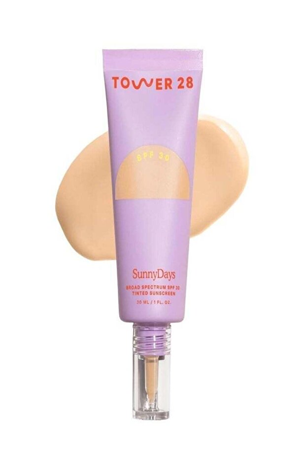 Tower 28 SunnyDays SPF 30 Tinted Sunscreen Foundation, 15 Melrose 30ml
