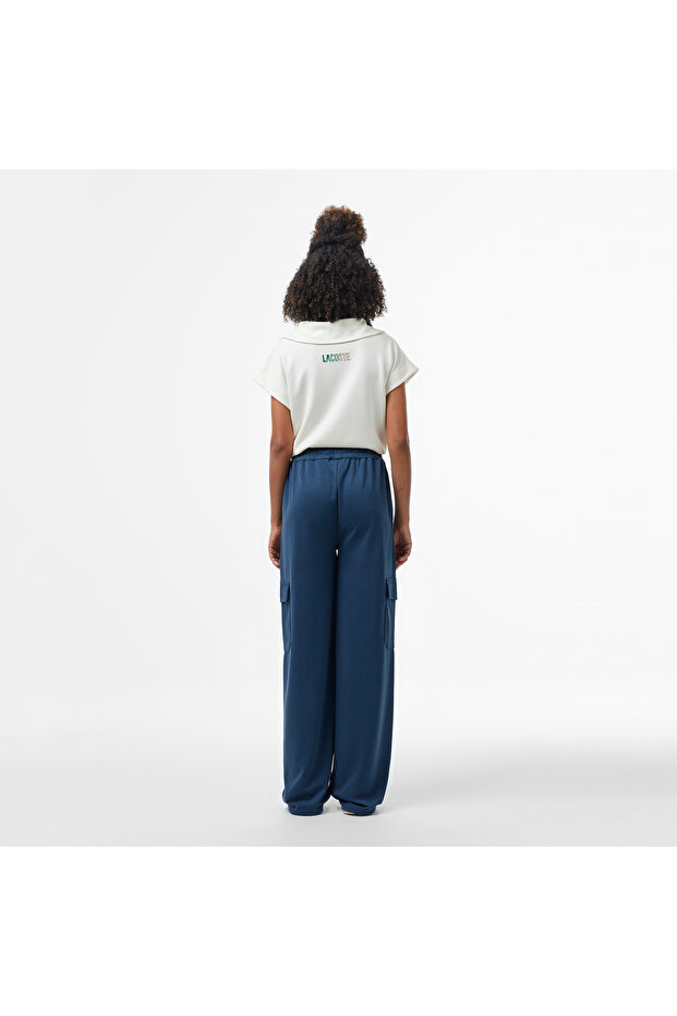Kadın Relaxed Fit Koyu Mavi Eşofman Altı - 2