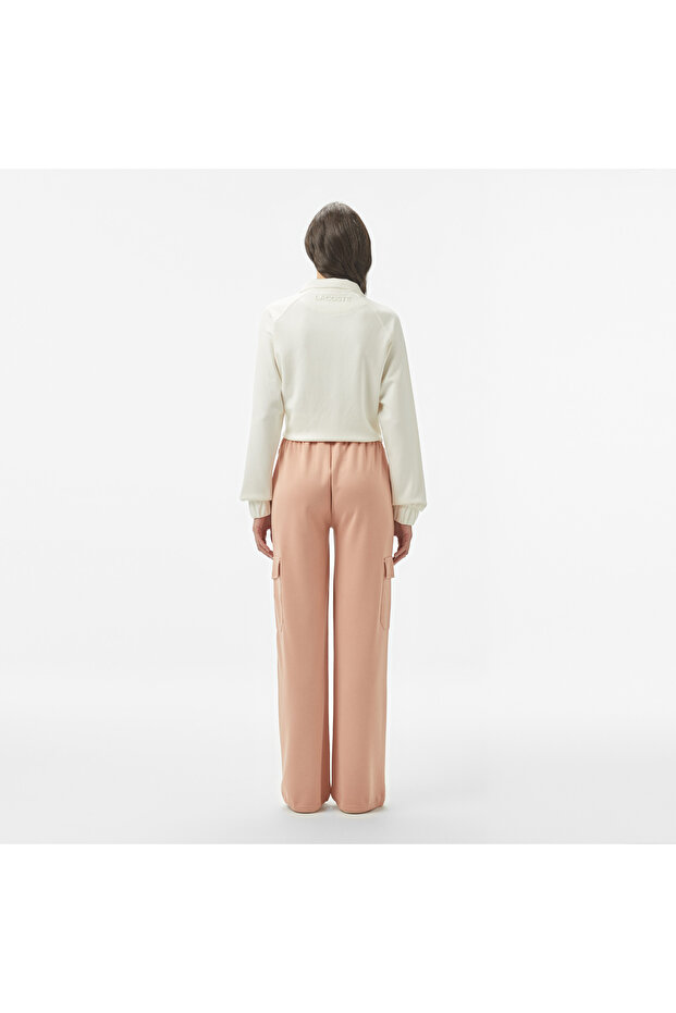 Kadın Relaxed Fit Pembe Eşofman Altı - 2