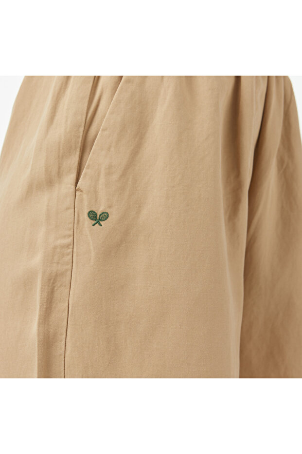 Kadın Regular Fit Bej Bermuda Şort - 6