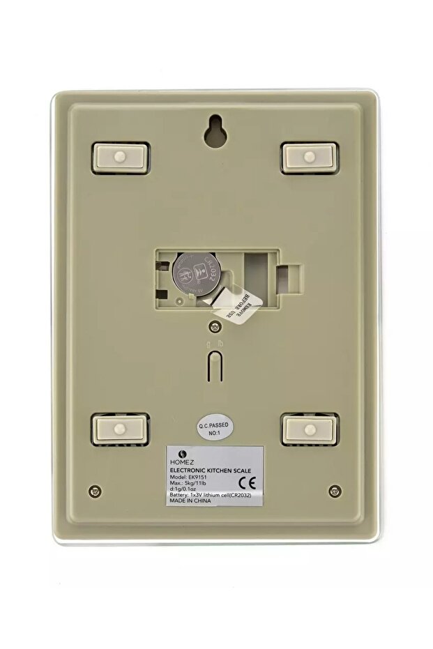 ميزان مطبخ إلكتروني، سعة 5 كجم - 2