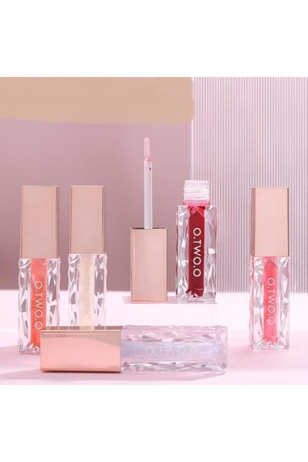 FASHIONISTADEAL O.TWO.O Clear Crystal Berry Lip Gloss (Crystal Grape)