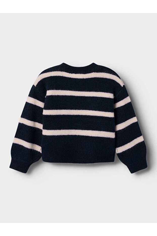 Strickpullover Streifen - 3