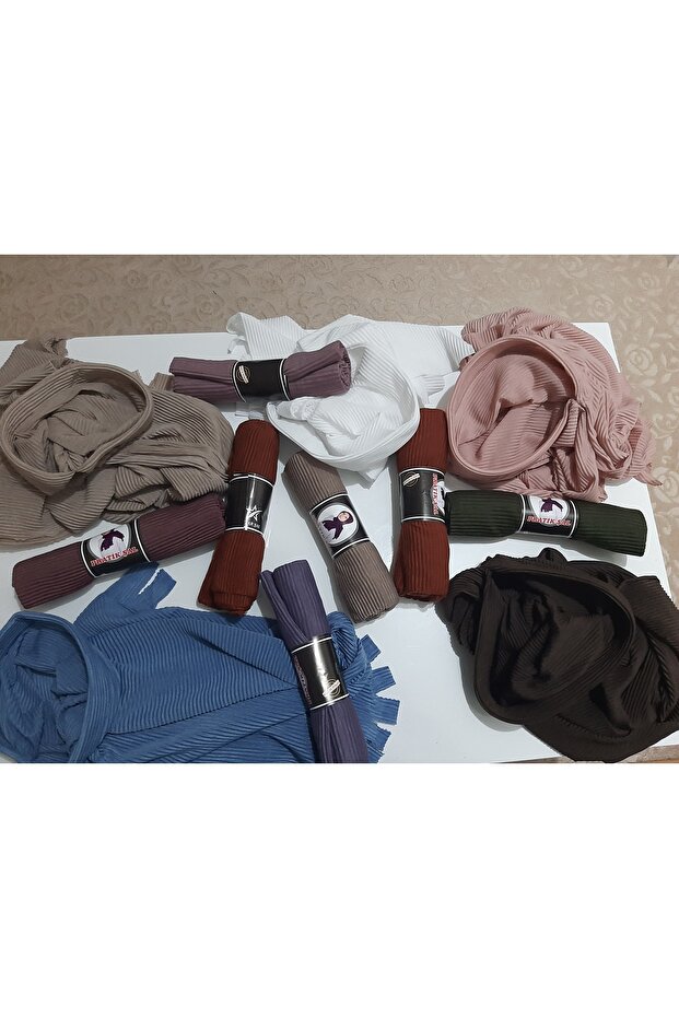 PRATİK PLİSELİ ŞAL - 8