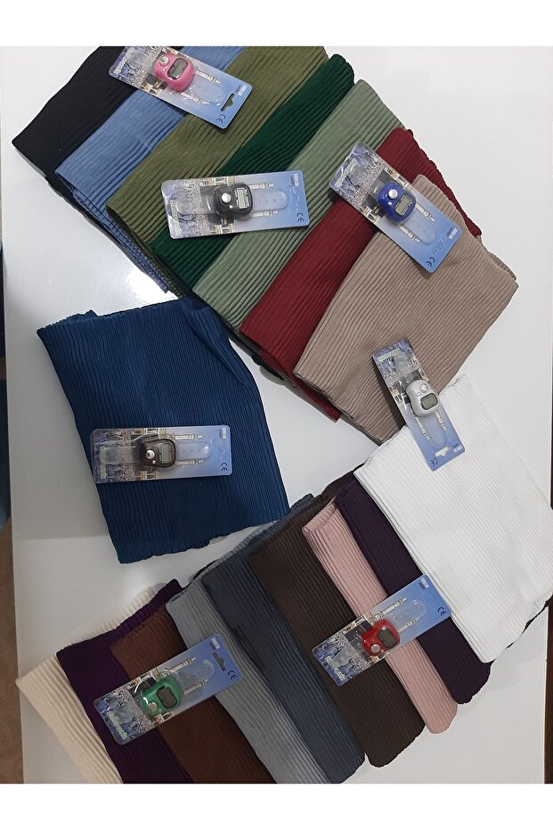 PRATİK PLİSELİ ŞAL - 7