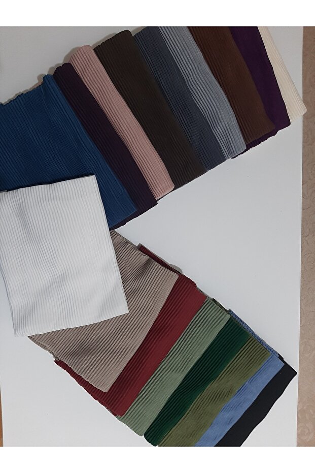 PRATİK PLİSELİ ŞAL - 6